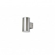 Lindby - Morena 2 LED Utomhus Vägglampa Stainless Steel