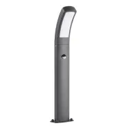 Lindby - Moshe Trädgårdslampa w/Sensor Dark Grey