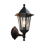 Nane utomhusvägglampa, lykta, saltvattenbeständig, E27 Lindby - Balkong - Antik - Plast - Med en ljuskälla