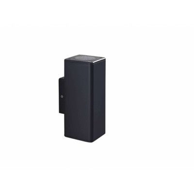 Lindby - Nati Square Utomhus Vägglampa IP54 Dark Grey