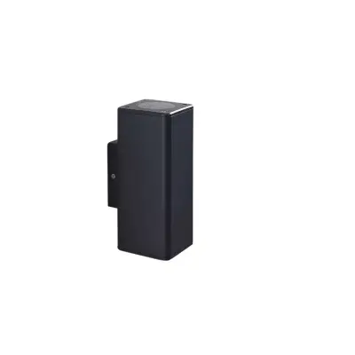 Lindby - Nati Square Utomhus Vägglampa IP54 Dark Grey