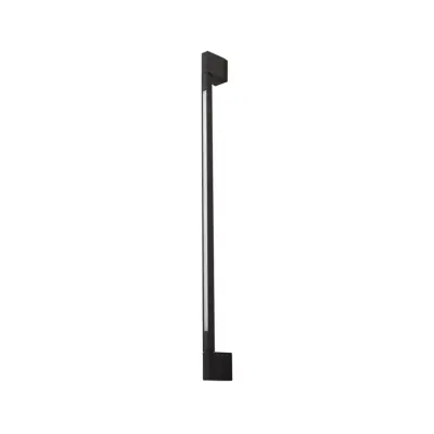 Lindby - Neano LED-utomhusvägglampa Höjd 90 cm IP54 svart metall