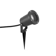 Lindby - Nielas Utomhus Spot w/Spike Black