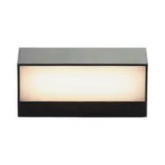 Lindby - Nienke LED Utomhus Vägglampa IP65 L17 Dark Grey