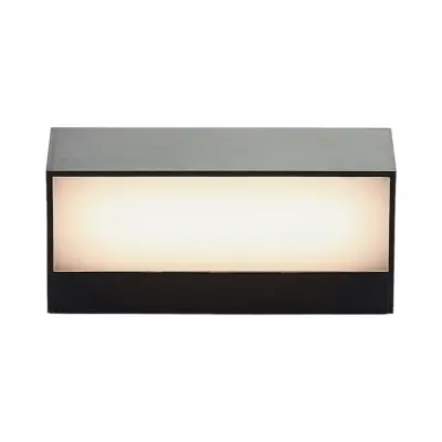 Lindby - Nienke LED Utomhus Vägglampa IP65 L17 Dark Grey
