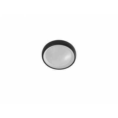 Lindby - Niniel Round LED Utomhus Plafond Black/White