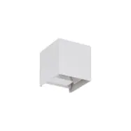 Lindby - Nivar Square LED Utomhus Vägglampa White