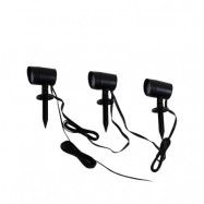 Lindby - Nycta LED Smart Lámpara Exterior/Jardín w/Jordspett 3 pcs. Svart