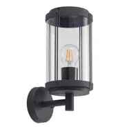 Lindby - Ojali Utomhus Vägglampa Dark Grey/Clear