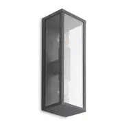 Lindby - Peldar 2 Utomhus Vägglampa Dark Grey