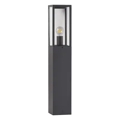 Lindby - Peldar Trädgårdslampa H80 Dark Grey/Clear