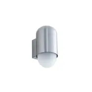 Lindby - Pilva utomhusvägglampa, IP44, E27, metall, aluminium –