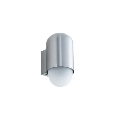 Lindby - Pilva utomhusvägglampa, IP44, E27, metall, aluminium –