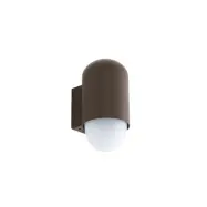 Lindby - Pilva utomhusvägglampa, IP44, E27, metall, brun