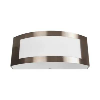 Lindby - Raja Utomhus Vägglampa Stainless Steel