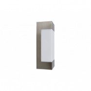 Lindby - Severina LED Utomhus Vägglampa Stainless Steel/White