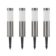 Lindby - Sirita Solcelle Lampa 4 pcs. H31 Silver