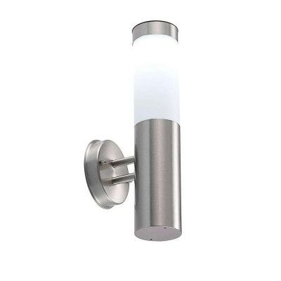 Lindby - Sirita Solcelle Vägglampa Silver