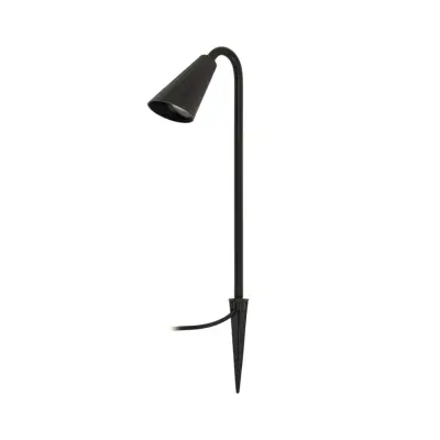 Lindby - Sorvete markspettslampa, höjd 62 cm, metall, svart –