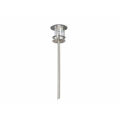 Lindby - Sumaya LED Solcelle Trädgårdslampa  Stainless Steel/Clear