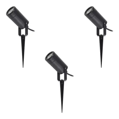 Lindby - Thorgal Lámpara  Exterior/Jardín w/Spjut Ø6 3pcs Svart