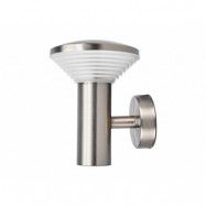 Lindby - Tiga LED Utomhus Vägglampa Stainless Steel/White