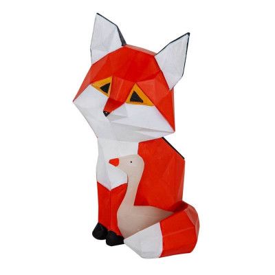 Lindby - Tilki Solcelle Lampa Orange/White