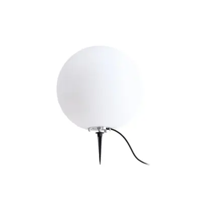Lindby - Valyra kulformad lampa, IP54, Ø 40, jordspett