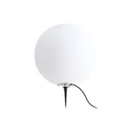 Valyra kulformad lampa, IP54, Ø 50, jordspett – Lindby - Terrass - Modern - Plast - Klot