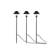 Lindby - Velenora LED Lámpara Exterior/Jardín Black