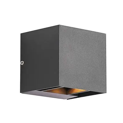 Lindby - Zavier Utomhus Vägglampa Dark Grey