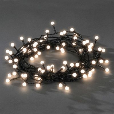 Designtorget Ljusslinga svart 80 lampor