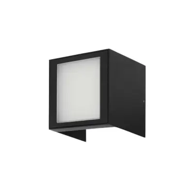 Loom Design - Una LED 9W Utomhus Vägglampa Black