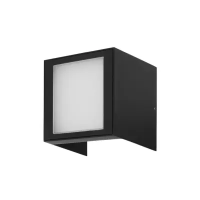 LOOM DESIGN - Una LED 9W Utomhus Vägglampa Black