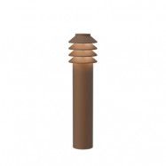 Louis Poulsen - Bysted Garden Long LED 2700K m/Ankere + Adaptor Corten
