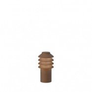 Louis Poulsen - Bysted Garden Short LED 2700K m/Bas + Adaptor Corten