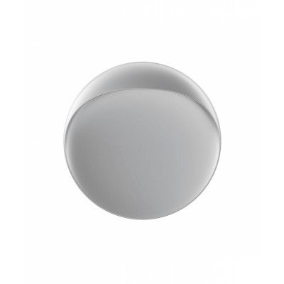 Louis Poulsen - Flindt Vägglampa Ø200 3000K Alu Grå