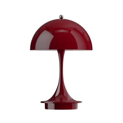 Louis Poulsen - Panthella 160 PORTABLE V3 batterilampa Opaque Burgundy