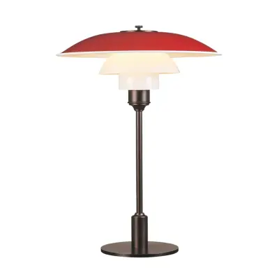 Louis Poulsen - PH 3½-2½ Bordslampa Röd