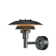Louis Poulsen - PH 3-2½ Utomhus Vägglampa V2 Black