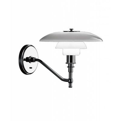 Louis Poulsen - PH 3/2 Vägglampa White Opal Glass