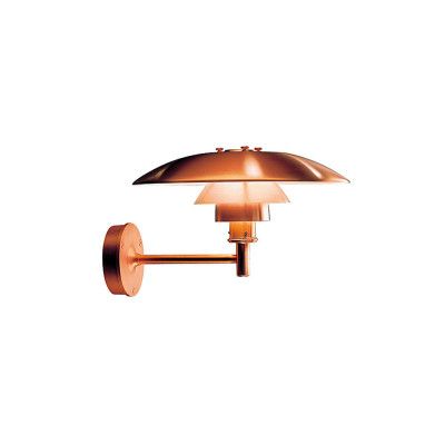 Louis Poulsen - PH Vägglampa Koppar (Underifrån Kabelinföring)