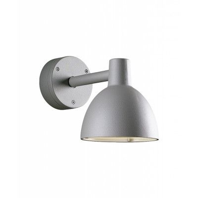 Louis Poulsen - Toldbod 155 Utomhus Vägglampa Grå