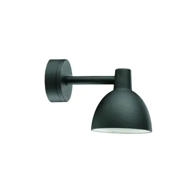 Louis Poulsen - Toldbod 155 Utomhus Vägglampa Svart