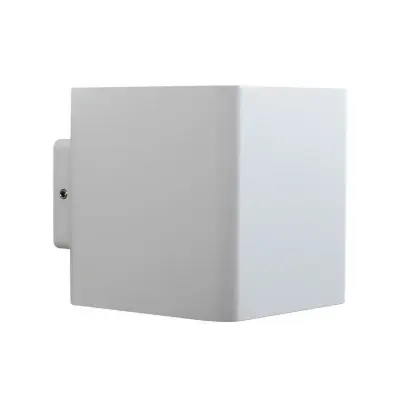 Lucande - Aaron LED Utomhus Vägglampa Vit