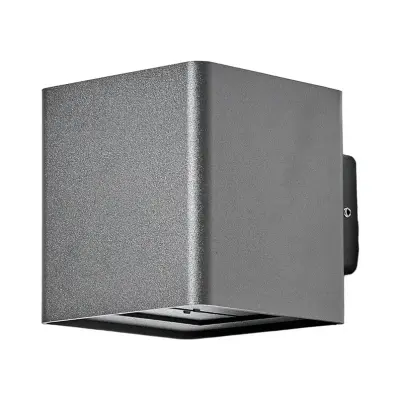 Lucande - Aaron Utomhus Vägglampa IP54 Graphite