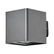 Lucande - Aaron Utomhus Vägglampa IP54 Graphite