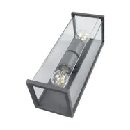 Lucande - Annalea Up/Down Utomhus Vägglampa IP54 Dark Grey