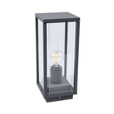 Lucande - Annalea Utomhus Trädgårdslampa H35 Dark Grey/Clear