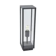 Lucande - Annalea Utomhus Trädgårdslampa H50 Dark Grey/Clear